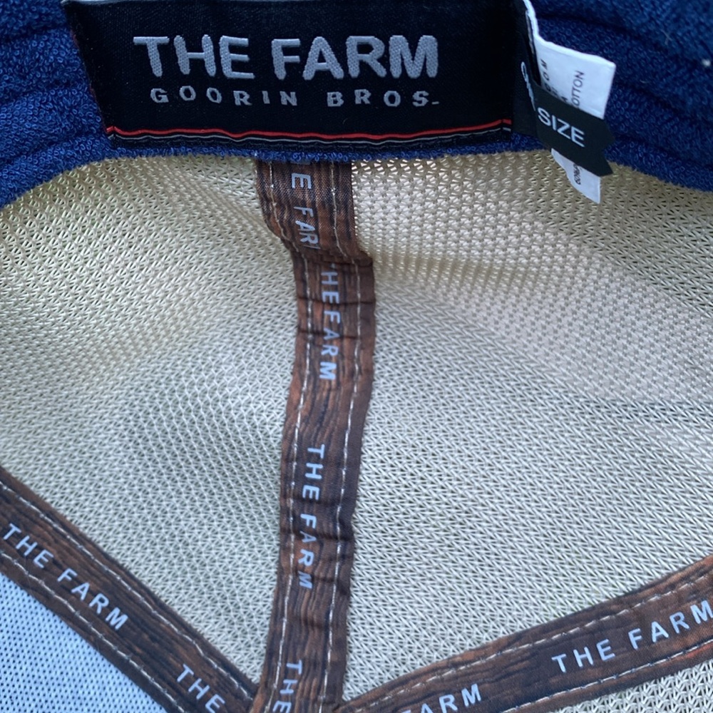 SOLD SOLD The Farm Goodrin Bros (Rare) Mens Crackin Trucker hat - Picture 7 of 10